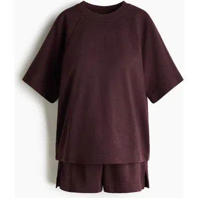 H&m Mama Before & After 2-piece Set In Brown