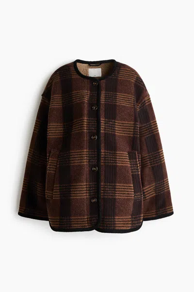 H&m Mama Before & After Babywearing Jacket In Brown
