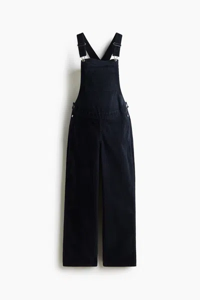 H&m Mama Before & After Corduroy Overalls In Multi