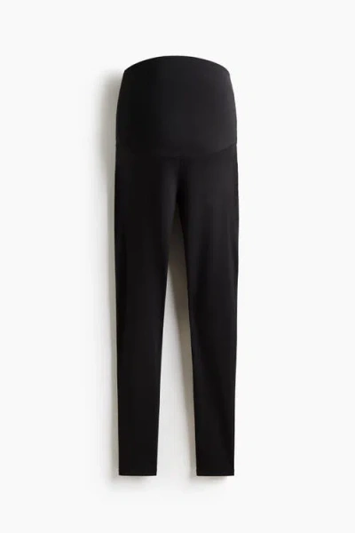 H&m Mama Before & After Sports Leggings In Black