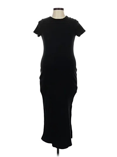 Pre-owned H&m Mama Casual Dress In Black