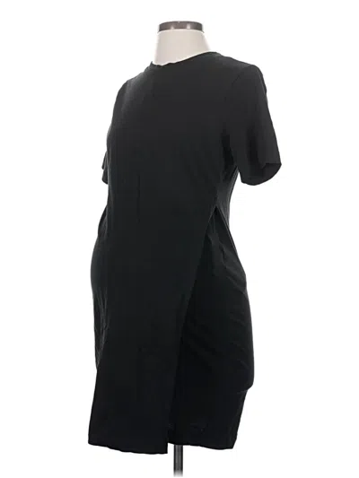 Pre-owned H&m Mama Casual Dress In Black