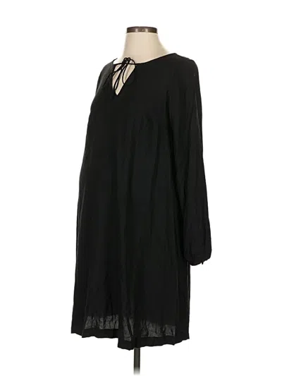 Pre-owned H&m Mama Casual Dress In Black