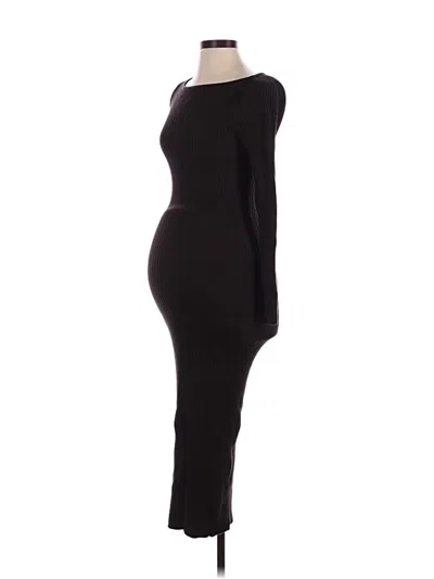 Pre-owned H&m Mama Casual Dress In Black