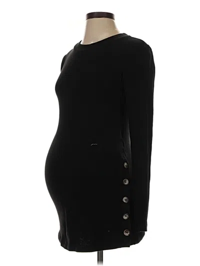 Pre-owned H&m Mama Casual Dress In Black
