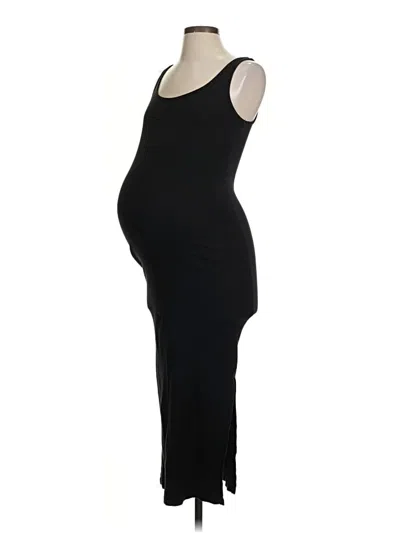 Pre-owned H&m Mama Casual Dress In Black