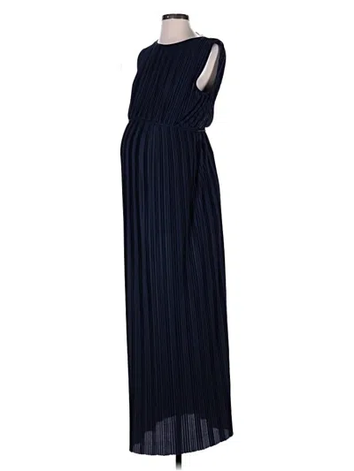 Pre-owned H&m Mama Casual Dress In Blue