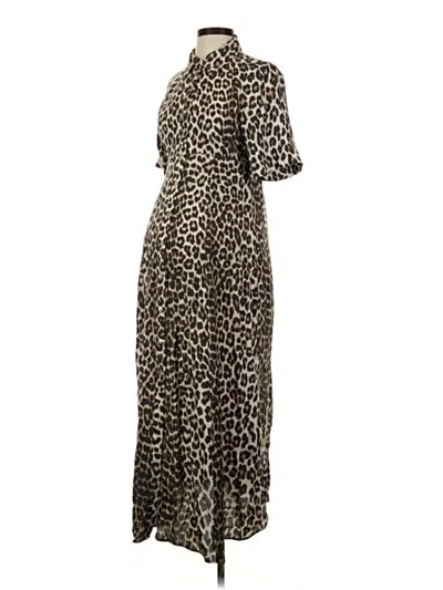 Pre-owned H&m Mama Casual Dress In Brown