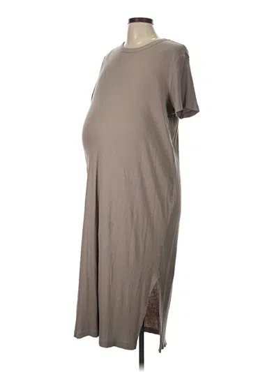 Pre-owned H&m Mama Casual Dress In Gray