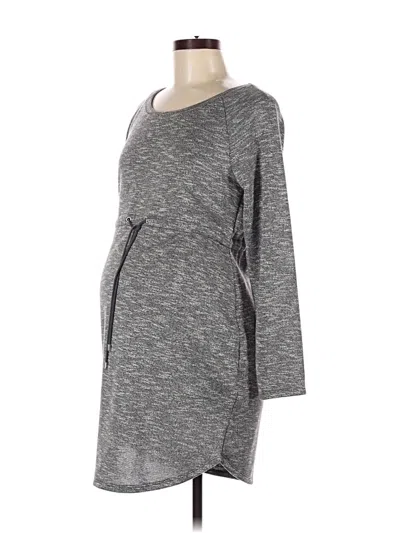 Pre-owned H&m Mama Casual Dress In Gray