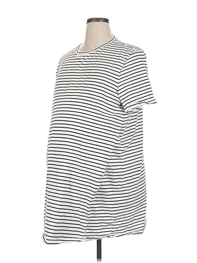 Pre-owned H&m Mama Casual Dress In White