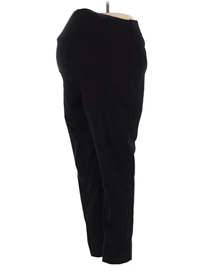 Pre-owned H&m Mama Casual Pants In Black
