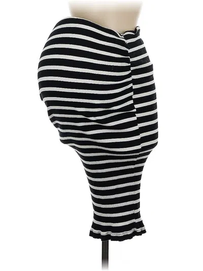 Pre-owned H&m Mama Casual Skirt In Black