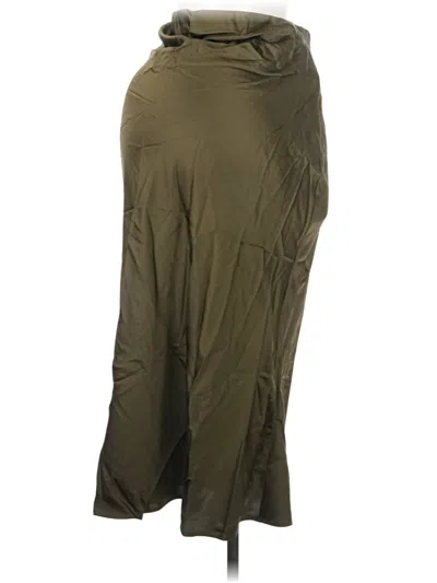 Pre-owned H&m Mama Casual Skirt In Green