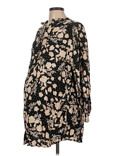 Pre-owned H&m Mama Cocktail Dress In Black