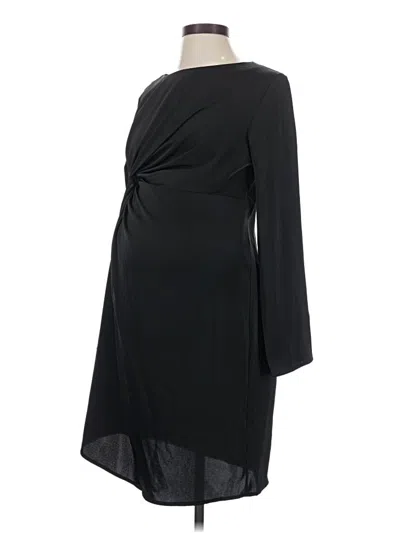 Pre-owned H&m Mama Cocktail Dress In Black