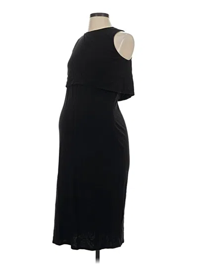 Pre-owned H&m Mama Cocktail Dress In Black