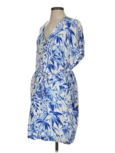 Pre-owned H&m Mama Cocktail Dress In Blue