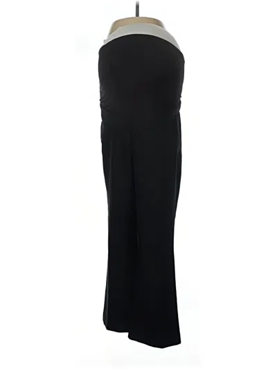 Pre-owned H&m Mama Dress Pants In Black