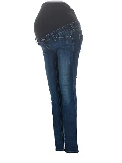 Pre-owned H&m Mama Jeans In Blue