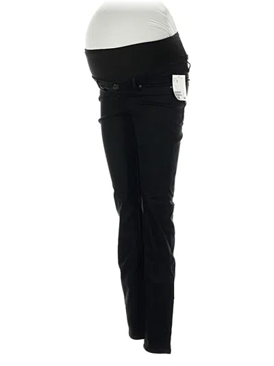 Pre-owned H&m Mama Jeggings In Black