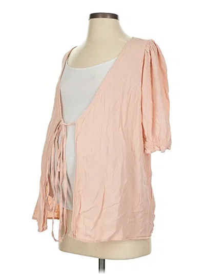 Pre-owned H&m Mama Kimono In Pink
