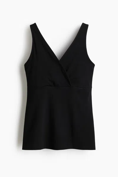 H&m Mama Nursing Tank Top In Black