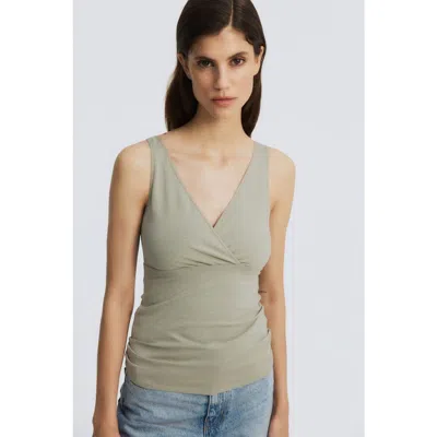 H&m Mama Nursing Vest Top In Green
