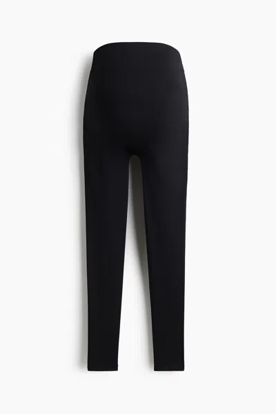 H&m Mama Seamless Leggings In Black