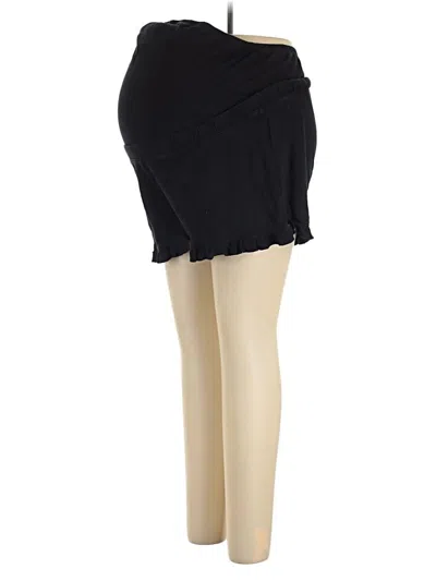 Pre-owned H&m Mama Shorts In White