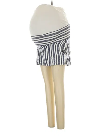Pre-owned H&m Mama Shorts In White
