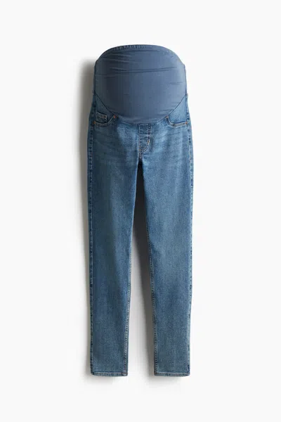 H&m Mama Skinny Jeans In Blue