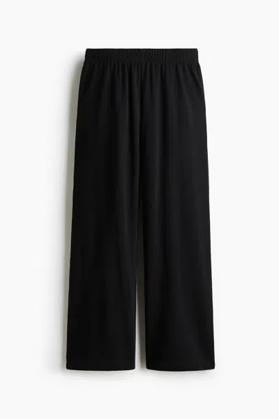 H&m Mama Sweatpants In Black