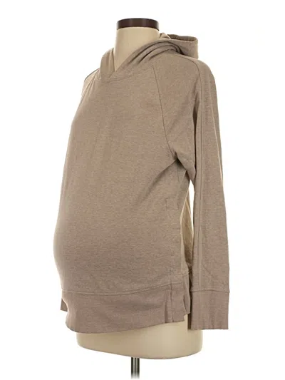 Pre-owned H&m Mama Sweatshirt In Tan