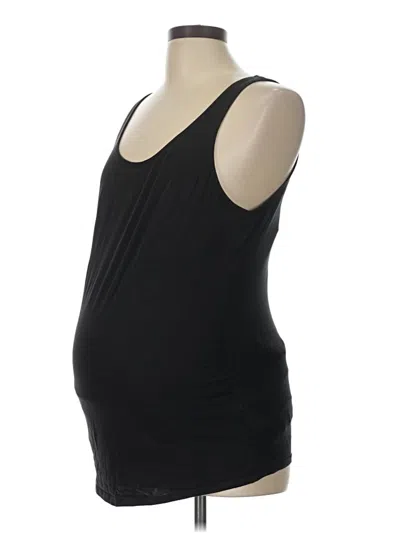 Pre-owned H&m Mama Tank Top Black Strapless Neckline Tops