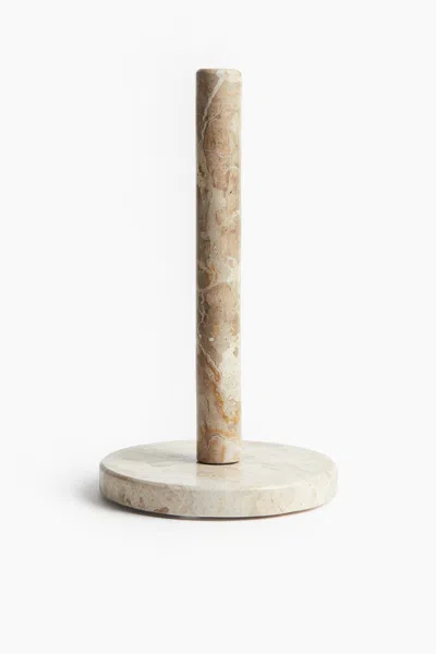 H&m Marble Paper Towel Holder In Brown