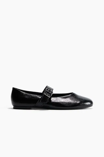 H&m Mary Jane Flats In Black