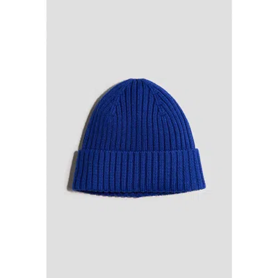 H&m Babies'  Merino Wool Beanie In Blue