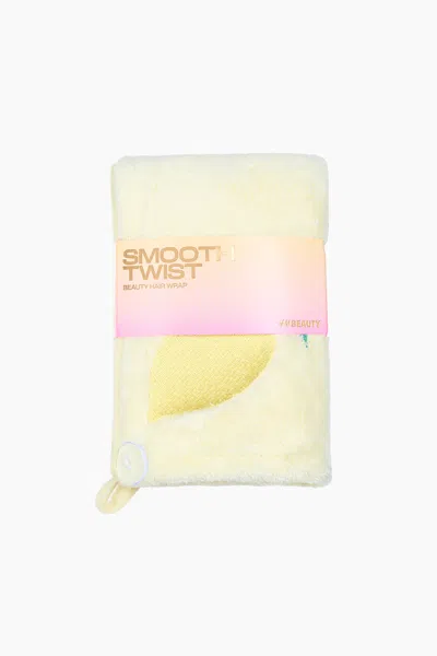 H&m Microfiber Hair Wrap In Light Yellow/lemon