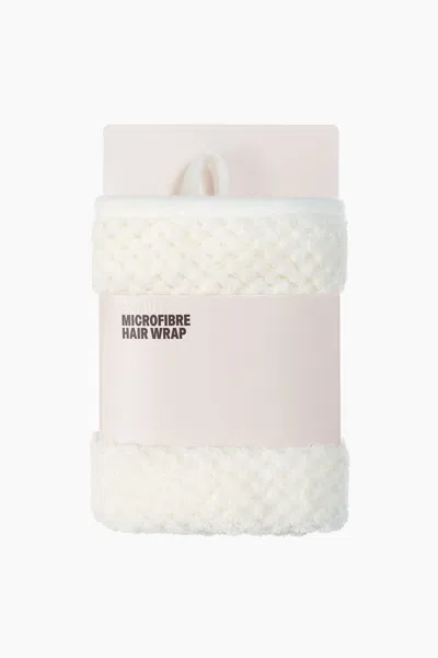 H&m Microfiber Hair Wrap In White