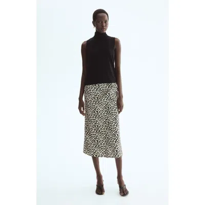 H&m Midi Skirt In Multi