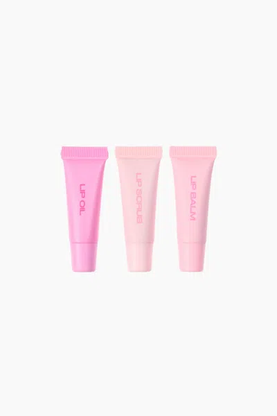 H&m Mini Lip Care Kit In Pink/bubble Gum