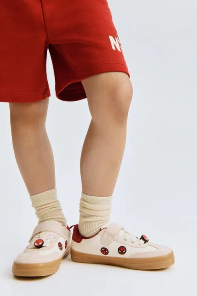 H&m Kids'  Motif-detail Barefoot Trainers In Neutral