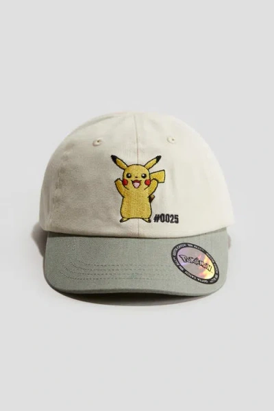 H&m Kids'  Motif-detail Cotton Cap In Neutral