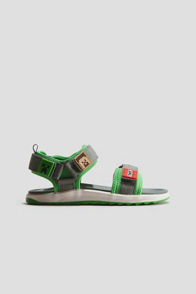 H&m Kids' Motif-detail Sandals In Multi