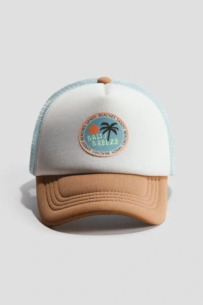 H&m Kids'  Motif-detail Trucker Cap In White
