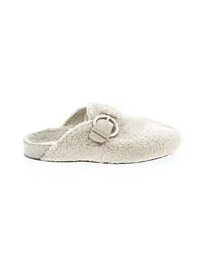 Pre-owned H&m Mule/clog In Ivory
