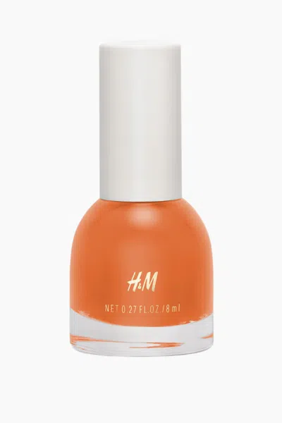 H&m Nail Polish In A Bit Of Tangerine