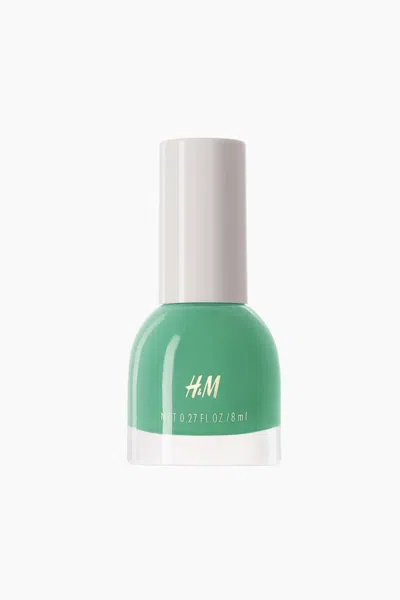 H&m Nail Polish In Light Green/cactus
