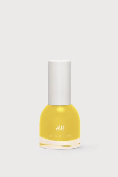 H&m Nail Polish In Yellow